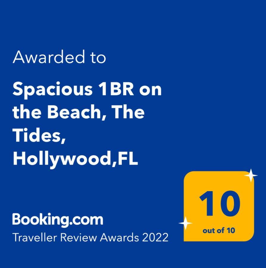 Spacious 1Br On The Beach, The Tides, Hollywood,Fl Екстериор снимка